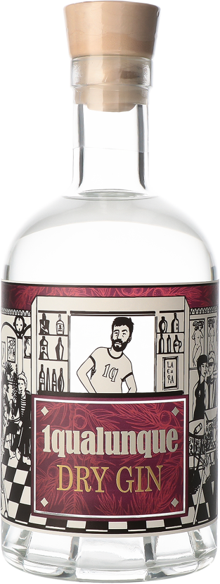 Bottiglia di 1qualunque Gin